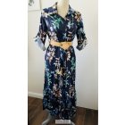 Botanical női ruha - kék