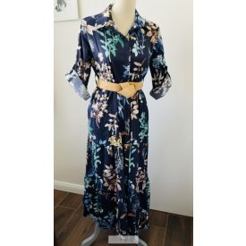 Botanical női ruha - kék