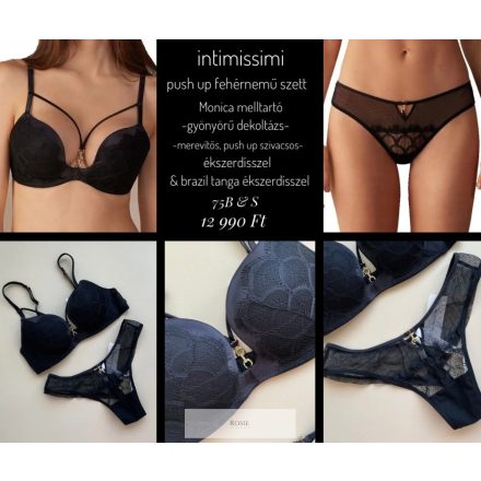 intimissimi fehérnemű szett Monica melltartóval 