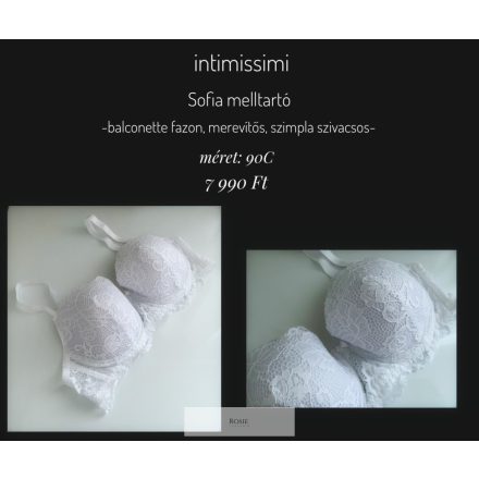 intimissimi Sofia melltartó