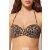 TEZENIS Bright Leopard levehető pántos bikini